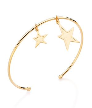 GOLD STAR CUFF BRACELET