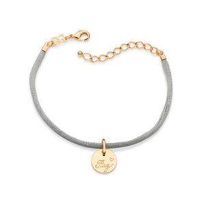 GOLD HOLIDAY WISHES (PEACE) BRACELET