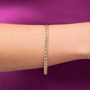 GOLD PLATED GOURMET BRACELET