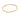 GOLD MEN'S FOX TAIL BRACELET - SMALL