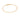 GOLD MEN'S OVAL LINK SMALL BRACELET