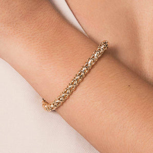 GOLD NEW CABLE LINK BRACELET