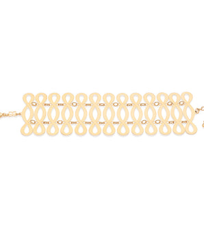 GOLD TIME WARP BRACELET