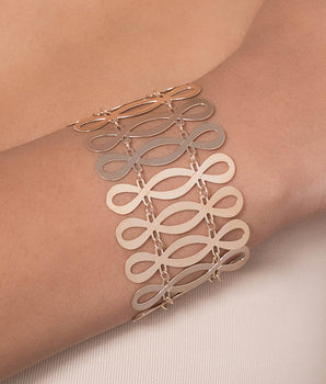 GOLD TIME WARP BRACELET