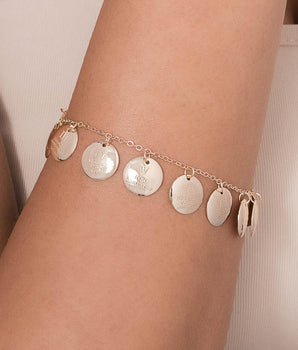 GOLD TEN COMMANDMENTS BRACELET