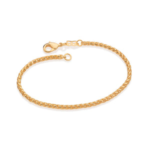 GOLD PLATED PALM TREE BRACELET
