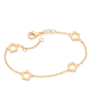 GOLD FLOWER BRACELET
