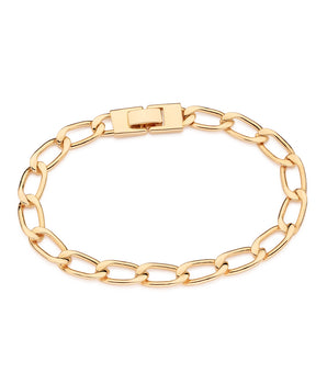 MEN’S GOLD GROSMET CHAIN BRACELET