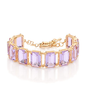 GOLD PURPLE GLOW BRACELET