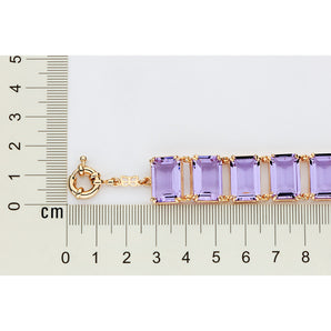 GOLD PURPLE GLOW BRACELET