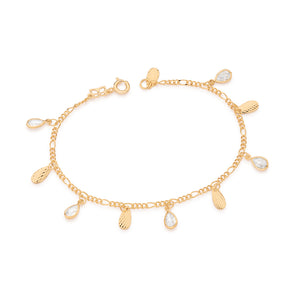 GOLD ELEGANCE DROP BRACELET