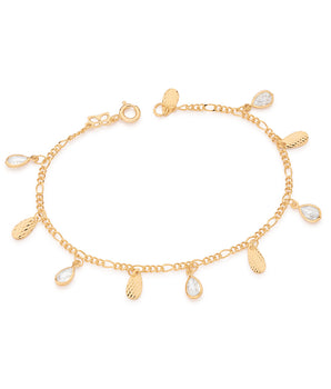 GOLD ELEGANCE DROP BRACELET