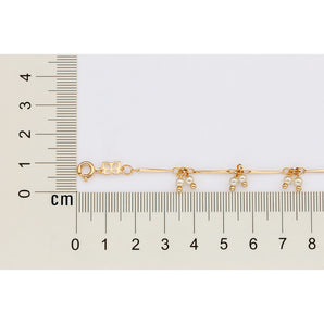 GOLD LARGE CLASSIC PEARLS BRACELET