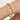 18K GOLD PLATED BEADED BRACELET