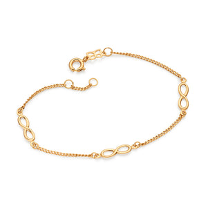 GOLD INFINITE BOND BRACELET