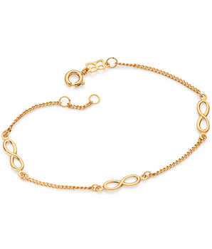 GOLD INFINITE BOND BRACELET