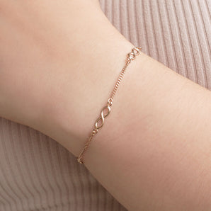 GOLD INFINITE BOND BRACELET