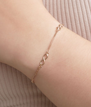 GOLD INFINITE BOND BRACELET