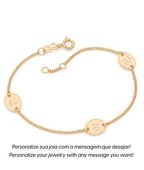 GOLD TREASURED MEMORIES BRACELET