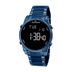 BLUE SPORTS LCD DIGITAL WATCH