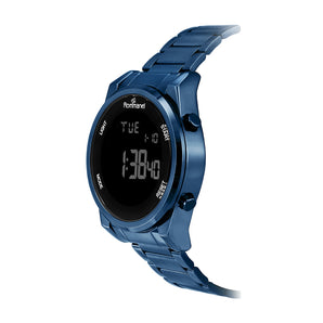 BLUE SPORTS LCD DIGITAL WATCH