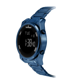 BLUE SPORTS LCD DIGITAL WATCH