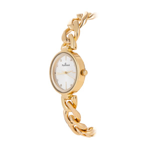 GOLD SOCIAL ANALOG WATCH