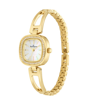 GOLD-TONE ANALOG DRESS WATCH