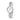 SILVER-TONE ANALOG DRESS WATCH