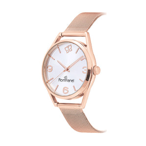 ROSE GOLD BUTTERFLY BLOOM ANALOG WATCH