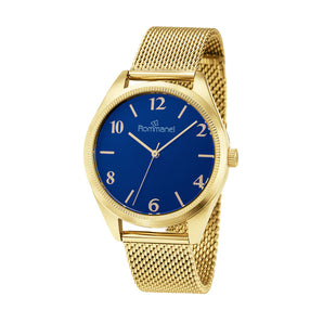 GOLD NIGHT SKY ANALOG WATCH