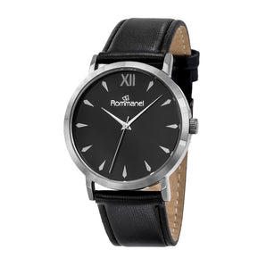 GRAPHITE ELEGANT NIGHT ANALOG WATCH