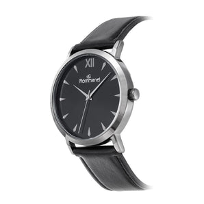 GRAPHITE ELEGANT NIGHT ANALOG WATCH
