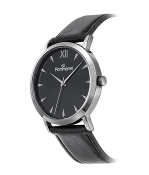 GRAPHITE ELEGANT NIGHT ANALOG WATCH