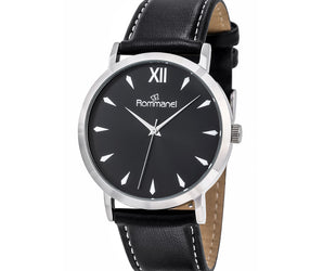 SILVER ELEGANT NIGHT ANALOG WATCH