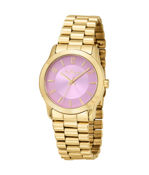 GOLD-TONE ANALOG DRESS WATCH