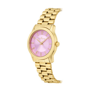GOLD-TONE ANALOG DRESS WATCH