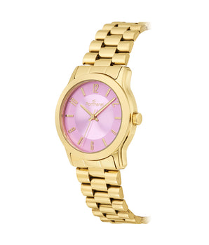 GOLD-TONE ANALOG DRESS WATCH
