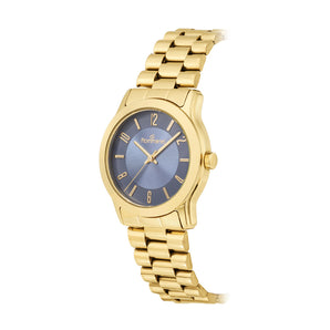 GOLD-TONE ANALOG DRESS WATCH