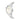 SILVER HEARTBEAT ANALOG WATCH
