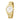 GOLD HEARTFELT ANALOG WATCH