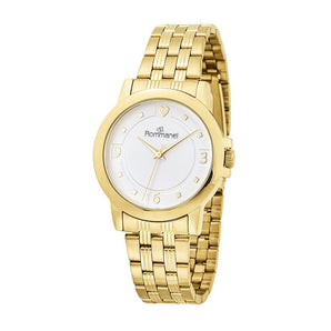 GOLD HEARTFELT ANALOG WATCH