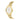GOLD HEARTFELT ANALOG WATCH