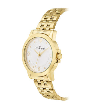 GOLD HEARTFELT ANALOG WATCH