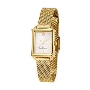 GOLD BUTTERFLY ANALOG WATCH