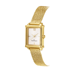 GOLD BUTTERFLY ANALOG WATCH