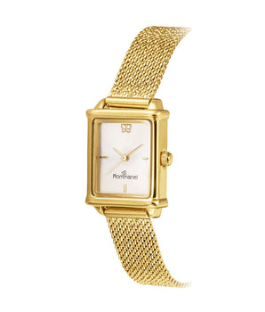 GOLD BUTTERFLY ANALOG WATCH
