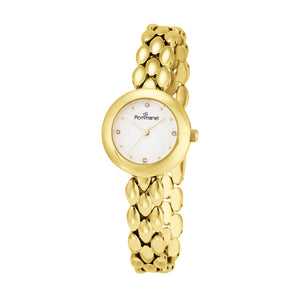 GOLD VINTAGE D’OURO LINK SOCIAL ANALOG WATCH