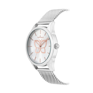 SILVER ROSAFLY ANALOG WATCH