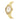 GOLD MODERN TIME ANALOG WATCH